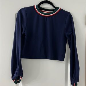 OS Bohm Long Sleeve Crop